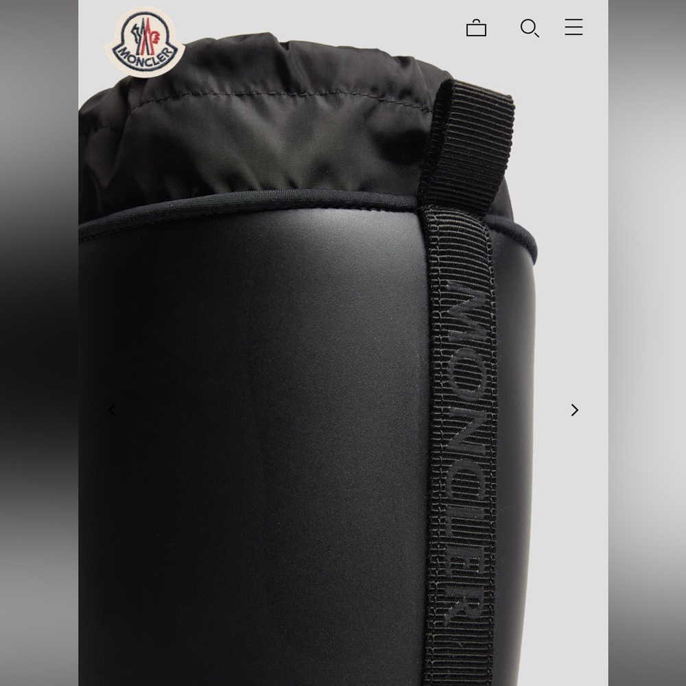 Moncler KICKSTREAM HIGH RAIN BOOTS - Picture 5 of 8